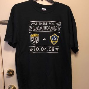 Columbus Crew v LA Galaxy shirt size xl